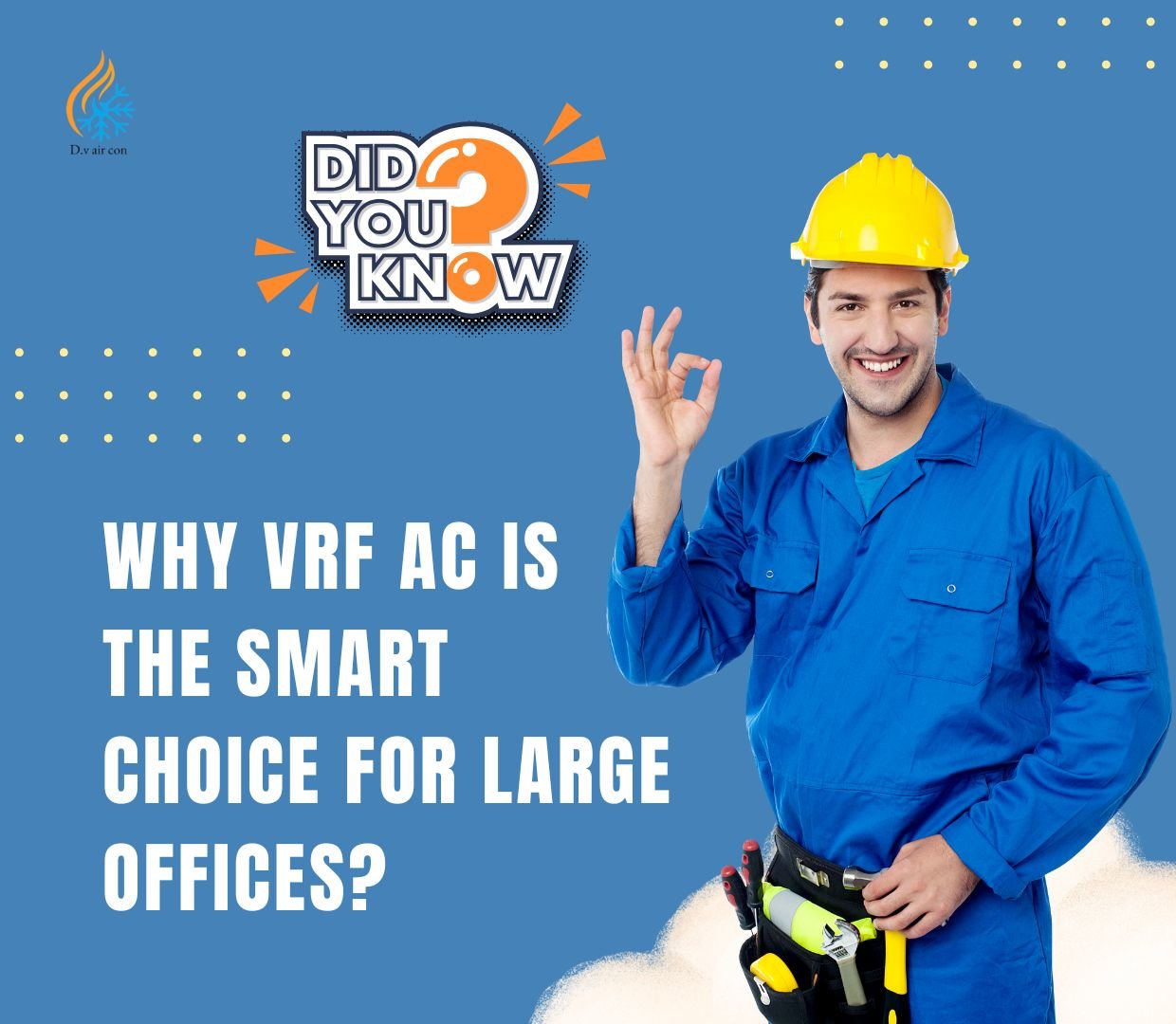 7 Powerful Reasons Why VRF AC is the Smart Choice for Large Offices – Best AC Service in Jaipur